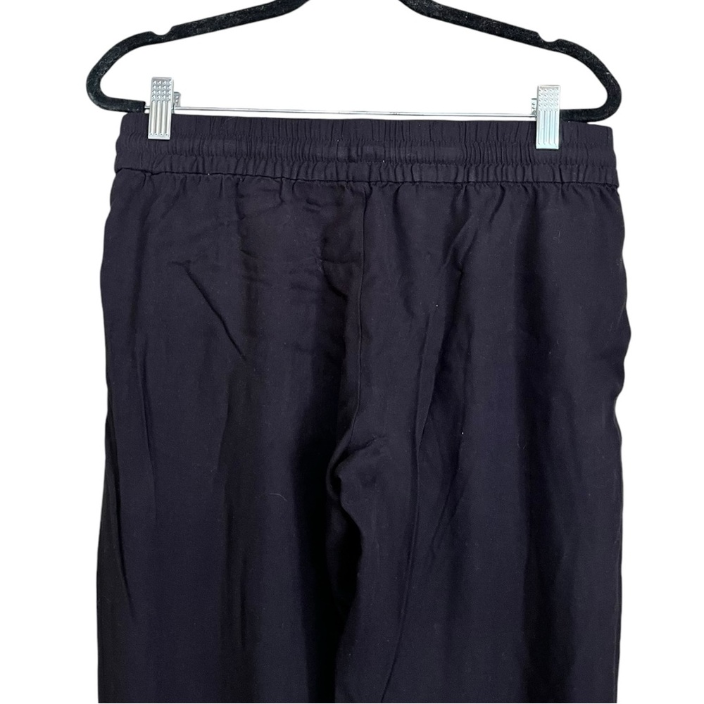 14th and Union Black Cropped Jogger Pants Elastic Waist Small Soft & Comfy! - Picture 6 of 11